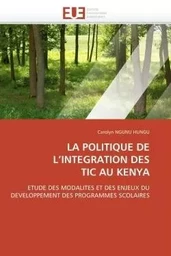 La politique de  l integration des  tic au kenya