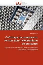 Cofrittage de composants ferrites pour l''électronique de puissance