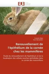 Renouvellement de l''épithélium de la cornée chez les mammifères