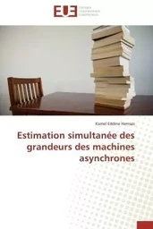 Estimation simultanée des grandeurs des machines asynchrones