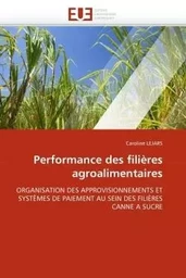 Performance des filières agroalimentaires