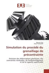 Simulation du procédé du grenaillage de précontrainte