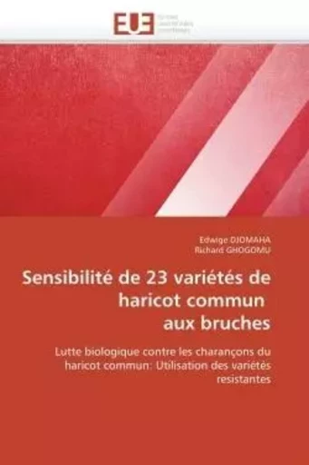 Sensibilité de 23 variétés de haricot commun   aux bruches -  COLLECTIF GRF - UNIV EUROPEENNE