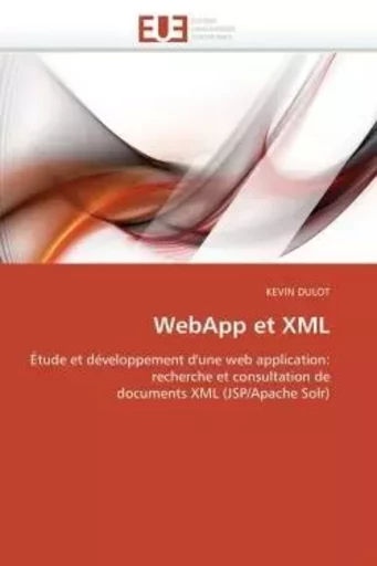 Webapp et xml -  DULOT-K - UNIV EUROPEENNE