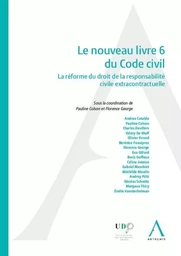 Le nouveau livre 6 du Code civil