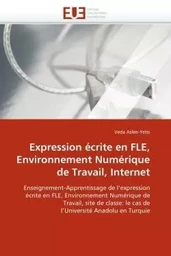 Expression écrite en fle, environnement numérique de travail, internet