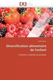 Diversification alimentaire de l'enfant