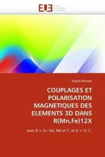 Couplages et polarisation magnetiques des elements 3d dans r(mn,fe)12x -  MORALES-M - UNIV EUROPEENNE