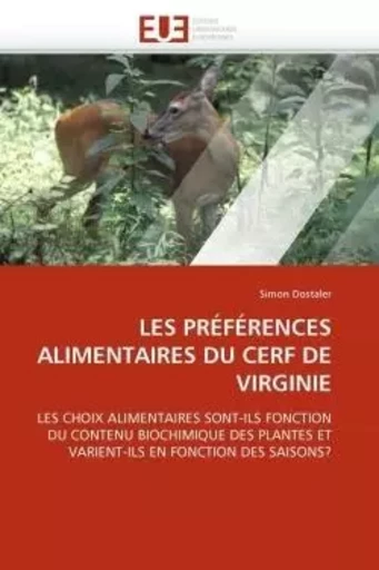 Les préférences alimentaires du cerf de virginie -  DOSTALER-S - UNIV EUROPEENNE