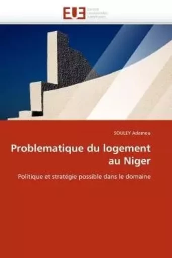 Problematique du logement au niger -  ADAMOU-S - UNIV EUROPEENNE