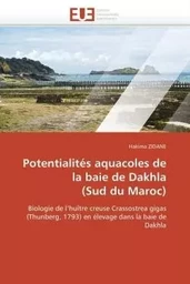 Potentialités aquacoles de la baie de dakhla  (sud du maroc)