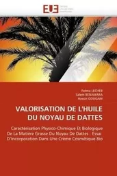 Valorisation de l''huile du noyau de dattes