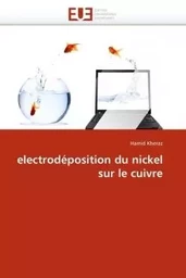 Electrodéposition du nickel sur le cuivre