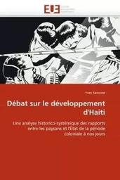 Débat sur le développement d''haiti