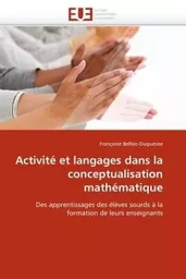 Activité et langages dans la conceptualisation mathématique