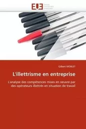 L''illettrisme en entreprise