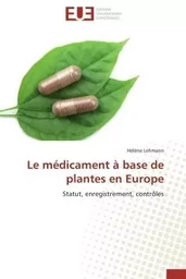 Le médicament à base de plantes en europe