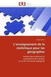 L''enseignement de la statistique pour les géographes