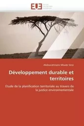 Développement durable et territoires