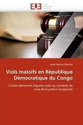 Viols massifs en république démocratique du congo