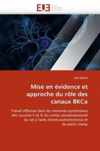 Mise en évidence et approche du rôle des canaux bkca -  BERTET-E - UNIV EUROPEENNE