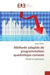 Méthode adaptée de programmation quadratique convexe