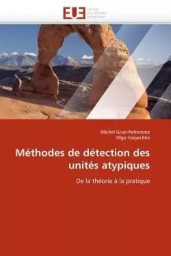 Méthodes de détection des unités atypiques -  COLLECTIF GRF - UNIV EUROPEENNE