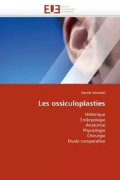 Les ossiculoplasties