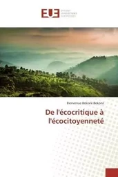 De l'écocritique à l'écocitoyenneté