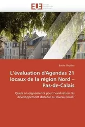 L évaluation d'agendas 21 locaux de la région nord    pas-de-calais