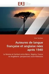 Auteures de langue française et anglaise nées après 1940