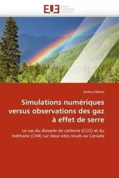 Simulations numériques versus observations des gaz à effet de serre