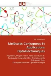 Molécules conjuguées et applications optoélectroniques