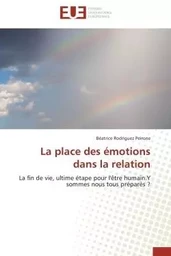 La place des émotions dans la relation