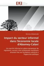 Impact du secteur informel dans l''économie locale d''abomey-calavi