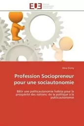 Profession sociopreneur pour une sociautonomie