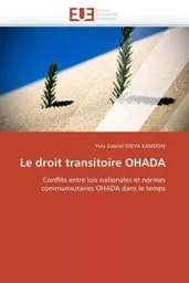 Le droit transitoire ohada