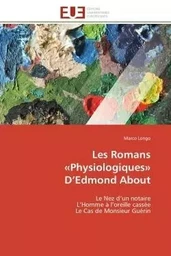 Les Romans «Physiologiques» D'Edmond About