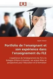 Portfolio de l''enseignant et son expérience dans l''enseignement du fle