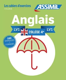 Anglais LV1 Collège 4e (cahier d'exercices)