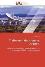 Traitement des signaux argos 4