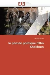 La pensée politique d'ibn khaldoun