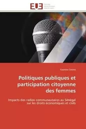 Politiques publiques et participation citoyenne des femmes