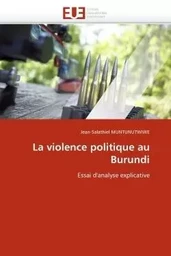 La violence politique au burundi