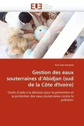 Gestion des eaux souterraines d''abidjan (sud de la côte d''ivoire)