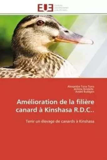 Amélioration de la filière canard à Kinshasa R.D.C.. - Alexandre Tona Tona, Jérôme Bindelle, André Buldgen - UNIV EUROPEENNE