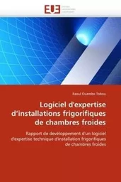 Logiciel d''expertise d''installations frigorifiques de chambres froides