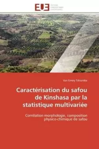 Caractérisation du safou de Kinshasa par la statistique multivariée - Van Emery Tshiombe - UNIV EUROPEENNE