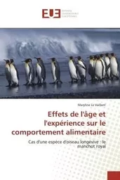 Effets de l'âge et l'expérience sur le comportement alimentaire