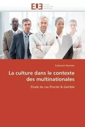 La culture dans le contexte des multinationales